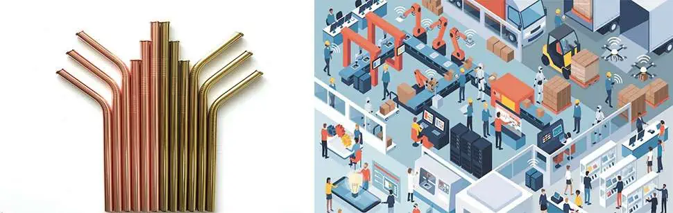 Stainless Steel Straws Manufacturers Center for Metal Straws Bulk
