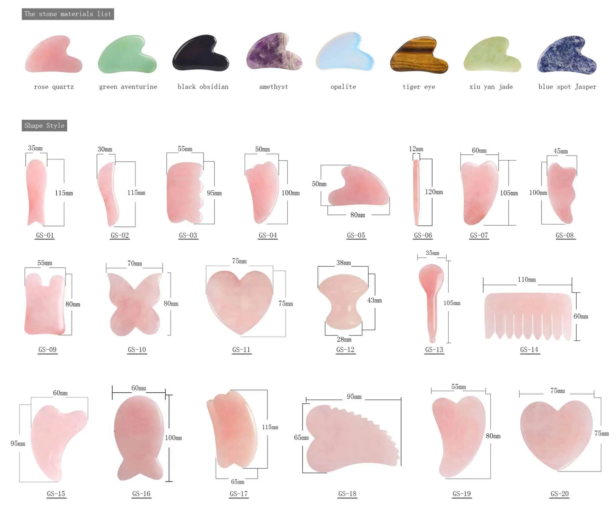 custom gua sha manufacturer in China custom gua sha manufacturer in China