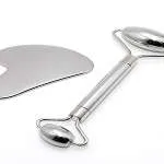 Gua Sha metal logo bulk
