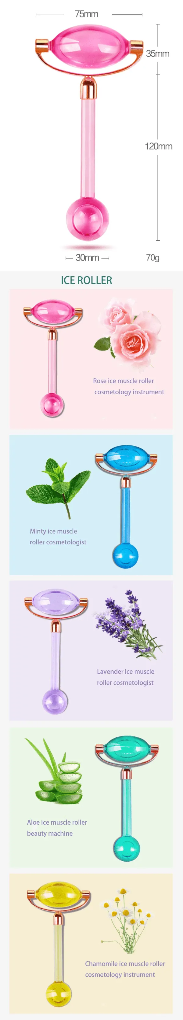 Ice Globes Roller bulk