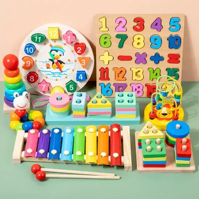 wooden stacking toys