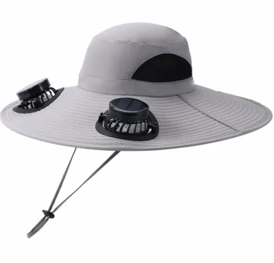 solar fan hat wholesale