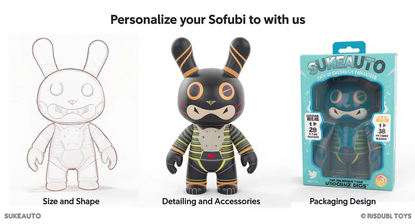 customize sofubi toy customize sofubi toy