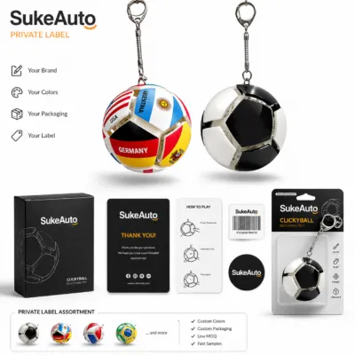 Private label clickyball