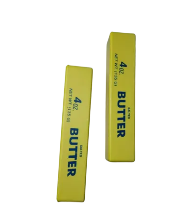 custom 4oz butter squishy